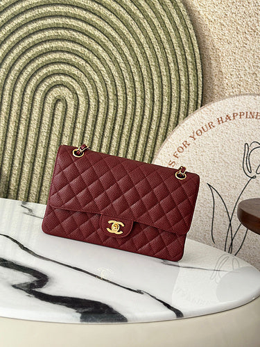 Elegant Quilted Flap Shoulder Bag 