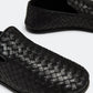 BOTTEGA VENETA Intrecciato leather slippers