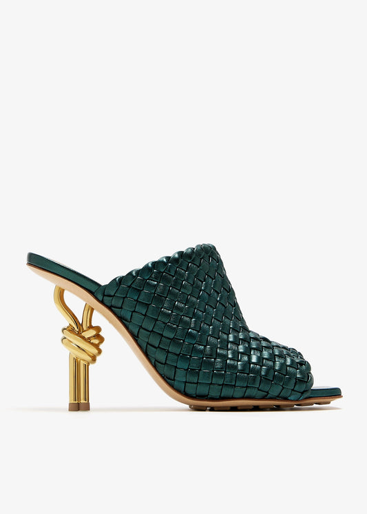 BOTTEGA VENETA  Knot intrecciato mules