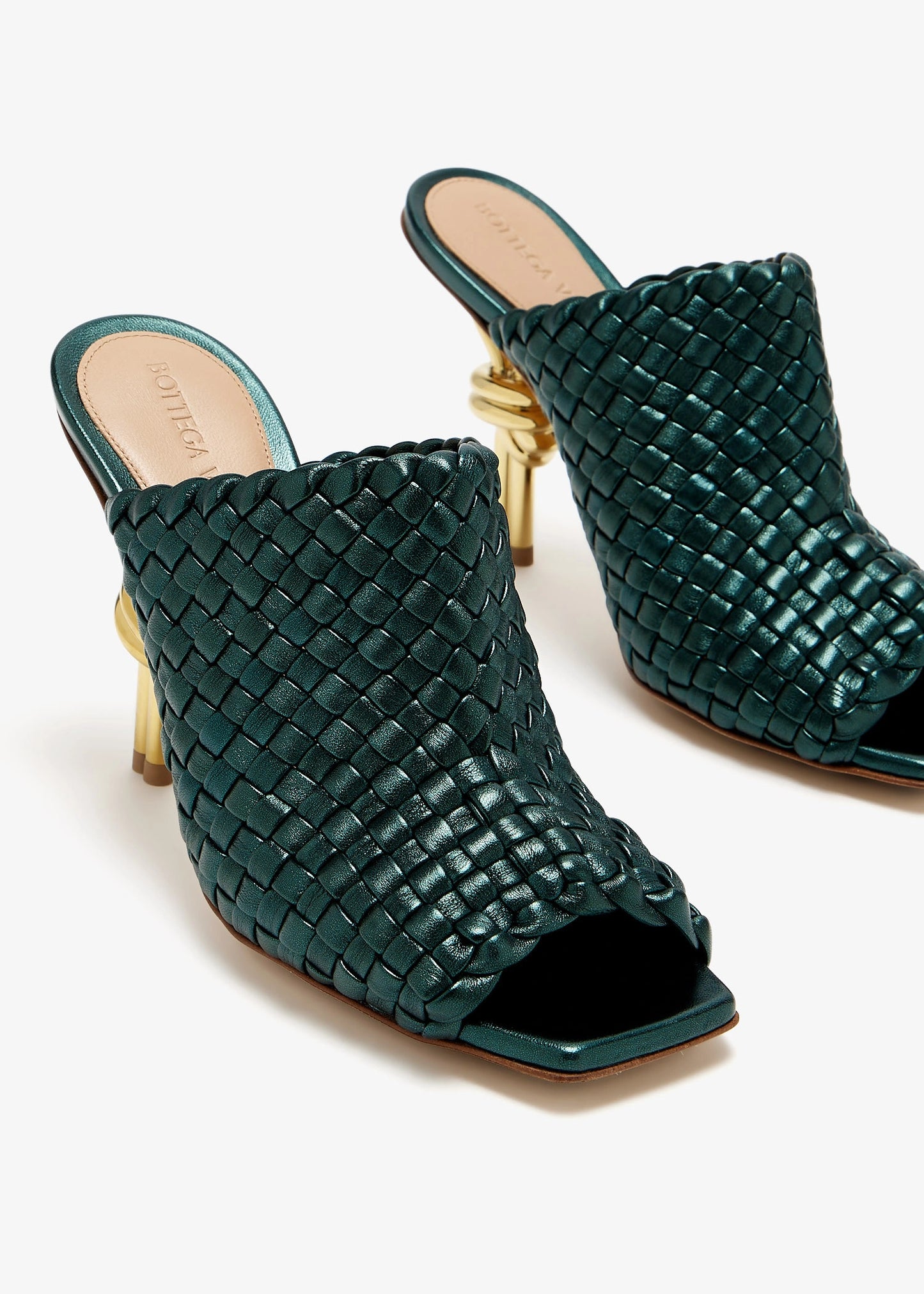 BOTTEGA VENETA  Knot intrecciato mules