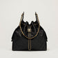 25 Grained Calfskin & Gold-Tone Metal Handbag
