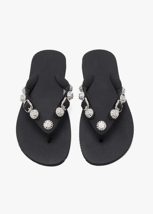 BALENCIAGA Cagole Thong Sandals