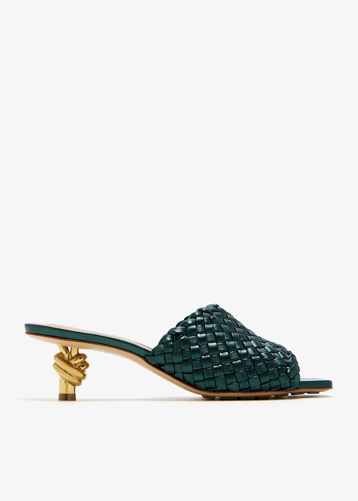 BOTTEGA VENETA Knot intrecciato mules