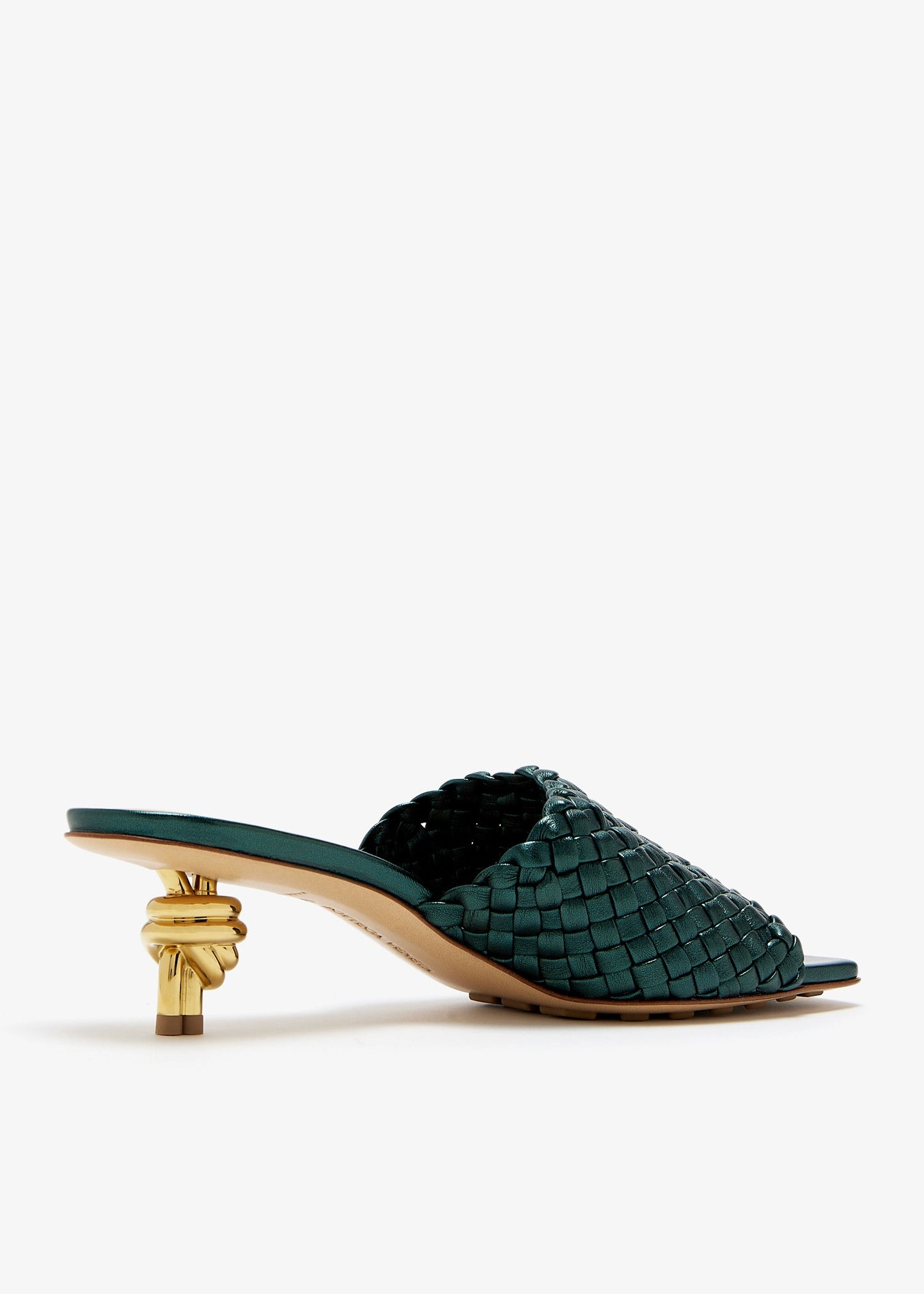 BOTTEGA VENETA Knot intrecciato mules