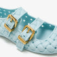Blue  - Pink  BOTTEGA VENETA   Amy ballerinas