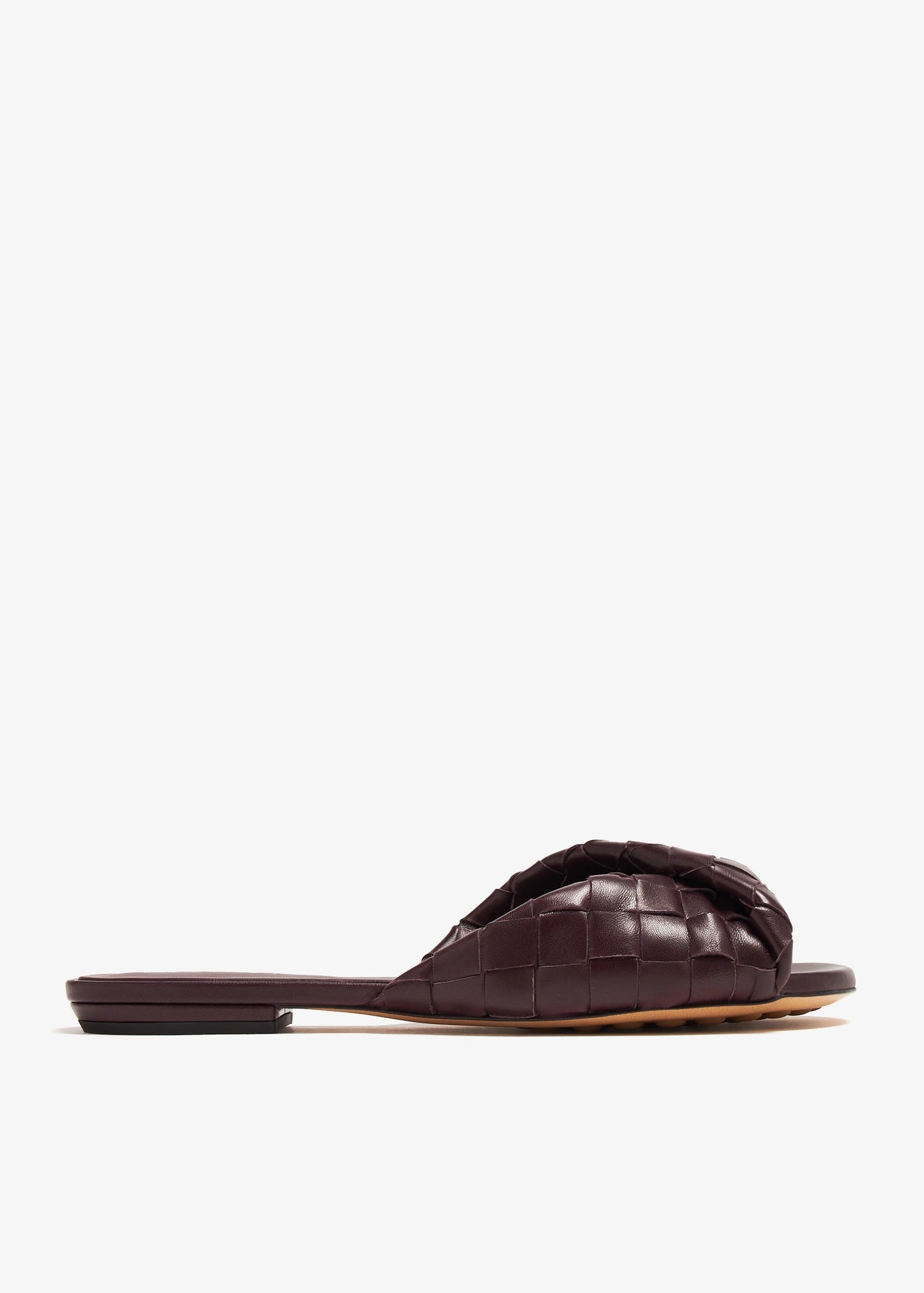 Burgundy - Pink BOTTEGA VENETA  Blink flat sandals