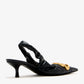 BALENCIAGA Monaco BB Slingback Pumps