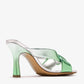 Silver BOTTEGA VENETA  Riva mules