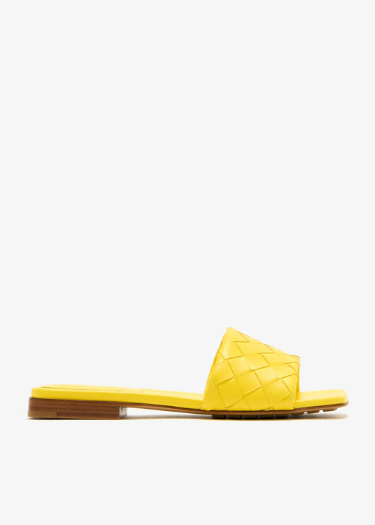 Yellow - Cream BOTTEGA VENETA  Parco flat mules