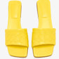 Yellow - Cream  BOTTEGA VENETA  Parco flat mules