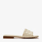 Yellow - Cream  BOTTEGA VENETA  Parco flat mules