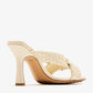 Cream BOTTEGA VENETA  Riva mules