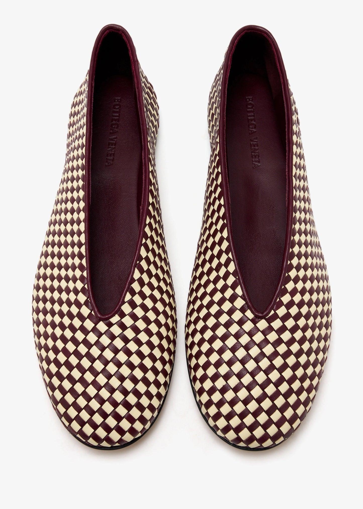 BOTTEGA VENETA  Rosa ballerinas