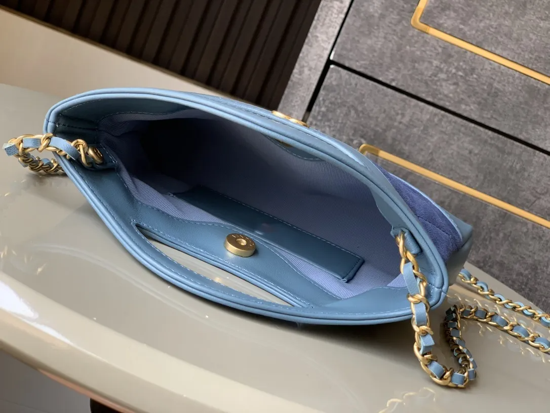 Chanel 24c Mini 31 Clutch With Chain Shiny Calfskin
