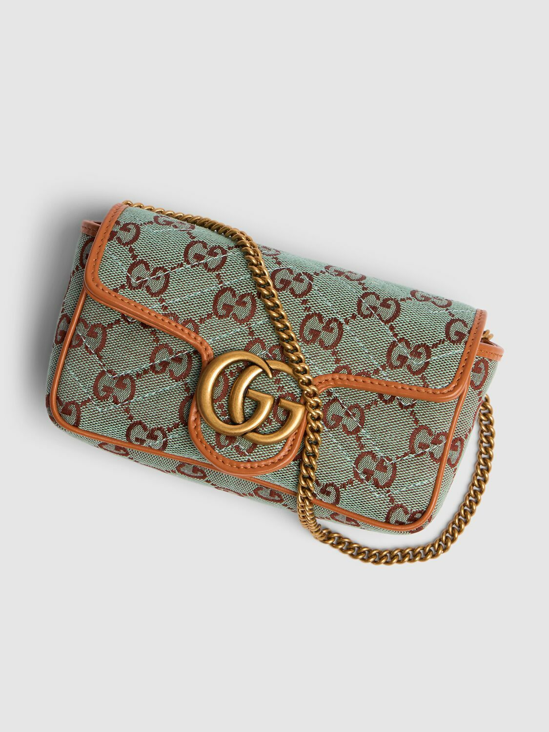 Gucci Monogram Multicolor Marmont Shoulder Bag