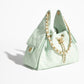25 Grained Calfskin & Gold-Tone Metal Handbag