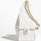25 Grained Calfskin & Gold-Tone Metal Handbag