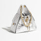 25 Grained Calfskin & Gold-Tone Metal Handbag