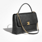 Maxi Flap Bag With Top Handle