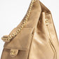 25 Grained Calfskin & Gold-Tone Metal Handbag