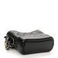 Chanel Aged Calfskin Quilted Small Gabrielle Hobo Black