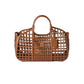 Leather basket