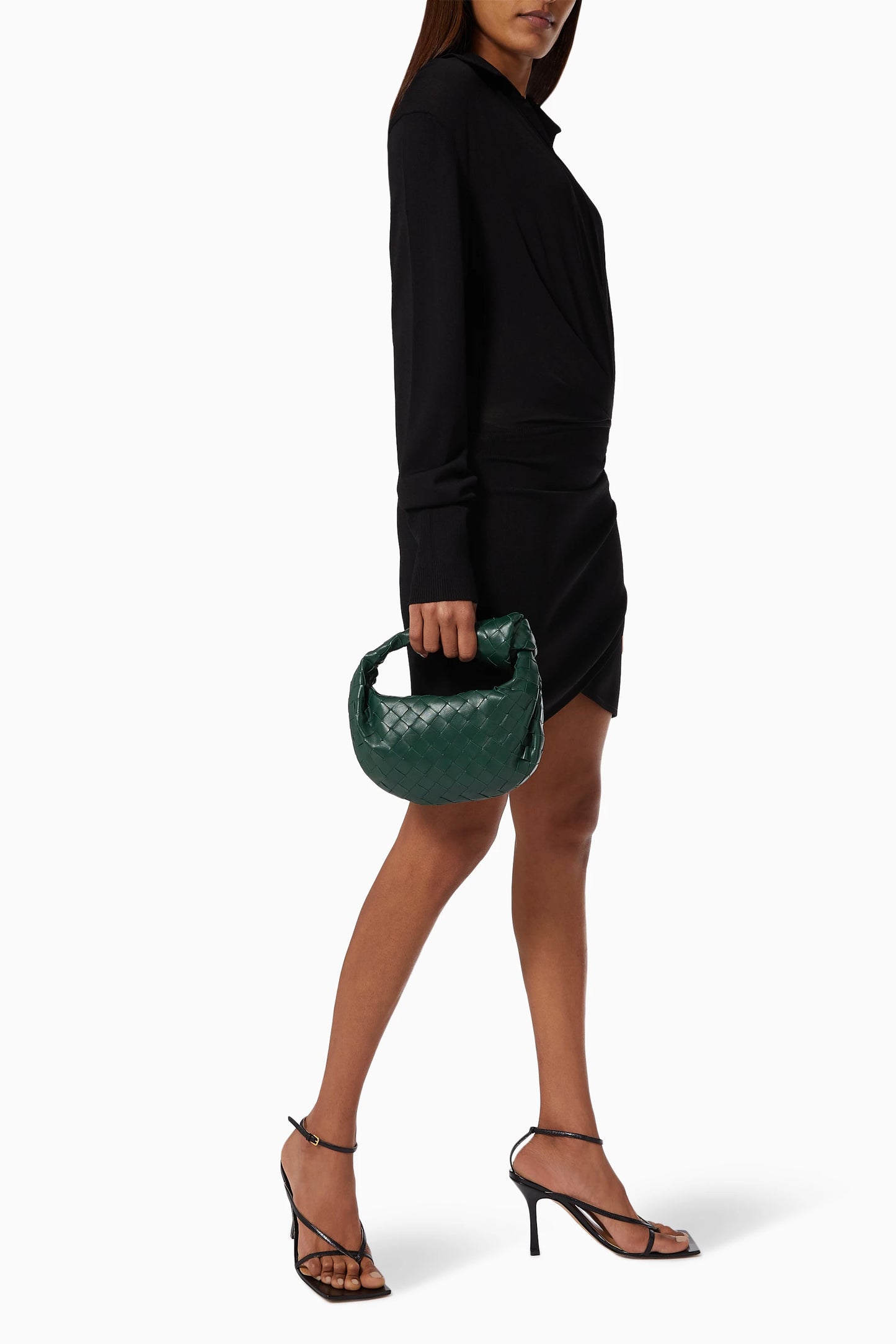 Bottega Veneta Emerald green color small size (Copy)