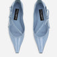 DOLCE & GABBANA Polished calfskin ballet flats