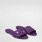 DOLCE & GABBANA Calfskin Slide Sandals