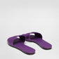 DOLCE & GABBANA Calfskin Slide Sandals