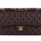 Chanel Classic Flap Brown Caviar Light Gold Hardware