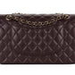 Chanel Classic Flap Brown Caviar Light Gold Hardware