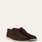 Army Gray - Chocolate LORO PIANA  Open Walk Ankle Boot