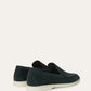 Dark Green - Dijon Mustard Yellow LORO PIANA  Summer Walk Loafer