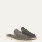 Saffron Tea - Orange Flame Babouche Charms Walk Loafer  Suede