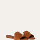 Saffron Tea - Alchermes Summer  Charms Sandal  Suede Goatskin