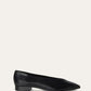 Black - Fireplace Rebecca Ballet Flat  Calfskin