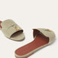 Summer Charms Mule  Suede Goatskin