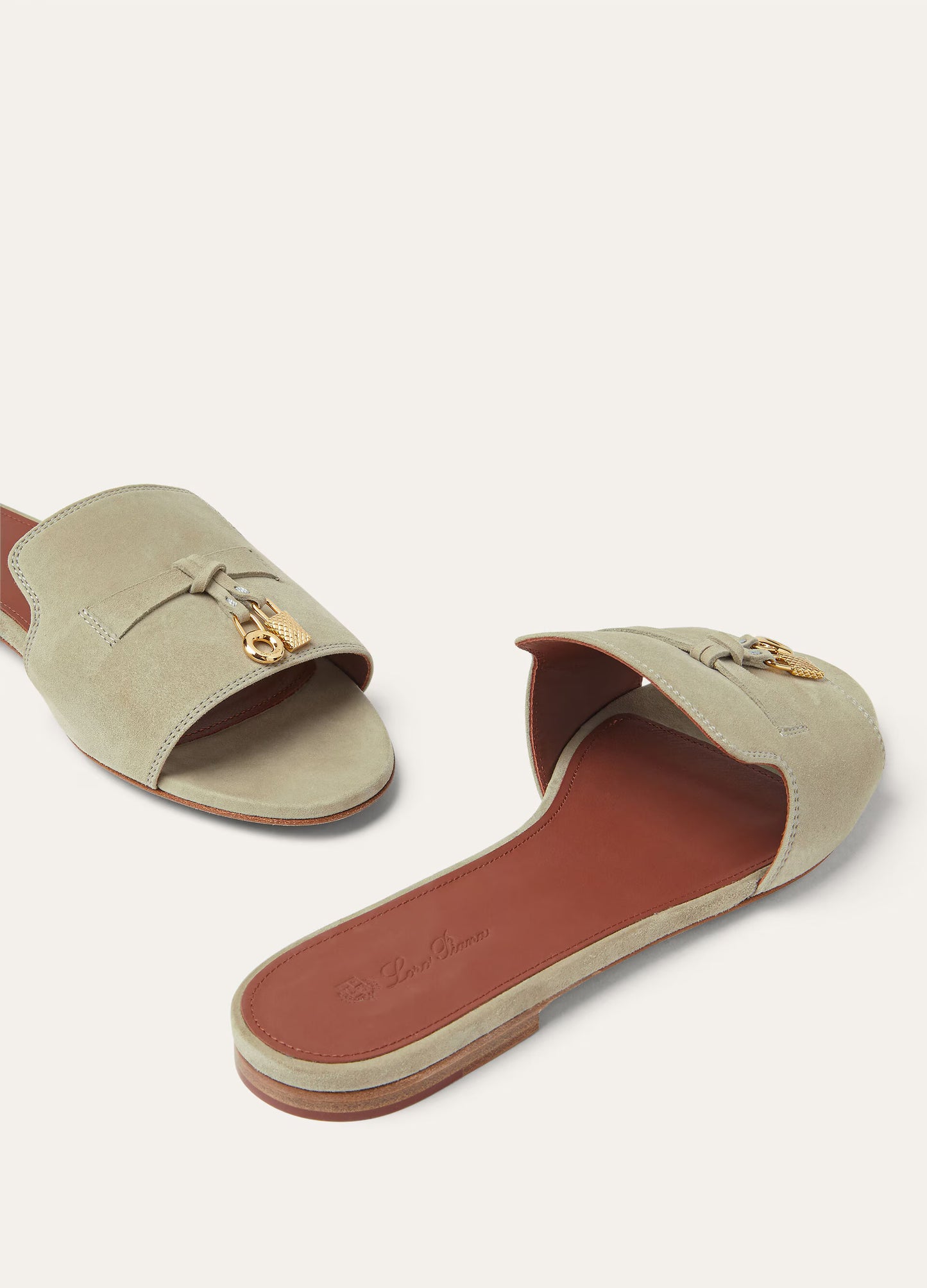 Summer Charms Mule  Suede Goatskin