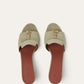 Summer Charms Heeled Mule  Suede Goatskin