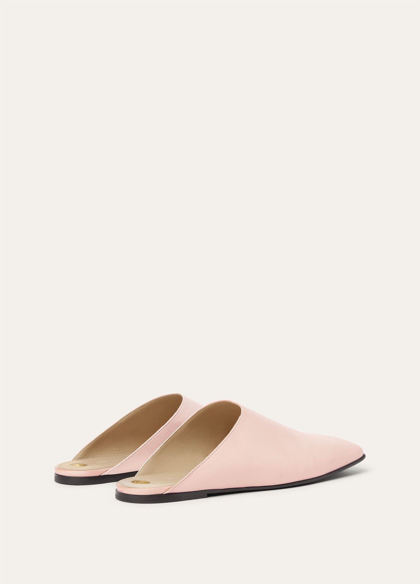 Alba Flat Mule  Lambskin
