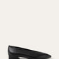 Rebecca Cap Toe Ballet Flat  Natural Calfskin