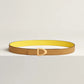 Cavaliere Belt Buckle & Reversible Leather Strap 24 MM
