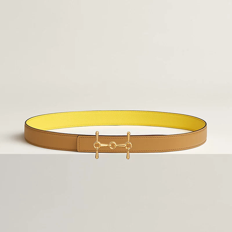 H Equestre Belt Buckle & Hermès Sur Mer Reversible Leather Strap 24 MM
