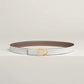 Cavaliere Belt Buckle & Reversible Leather Strap 24 MM