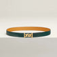 My H Belt Buckle & Hermès Sur Mer Reversible Leather Strap 24 MM