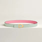 Cavaliere Belt Buckle & Reversible Leather Strap 24 MM