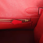 Birkin 30 Rouge Vif Tadelakt Gold Hardware