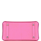 Hermès Special Order (HSS) Birkin 25 Rose Lipstick and Anemone Chèvre Palladium Hardware
