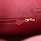 Birkin 25 Rubis Togo Gold Hardware